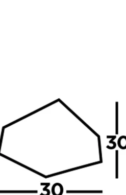 Deckenlampe eckig B: 30 cm in Silber-Gold 2x E27 Metall