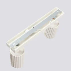 Deckenlampe 2-flammig 30 cm lang klein GU10 in Creme Modern