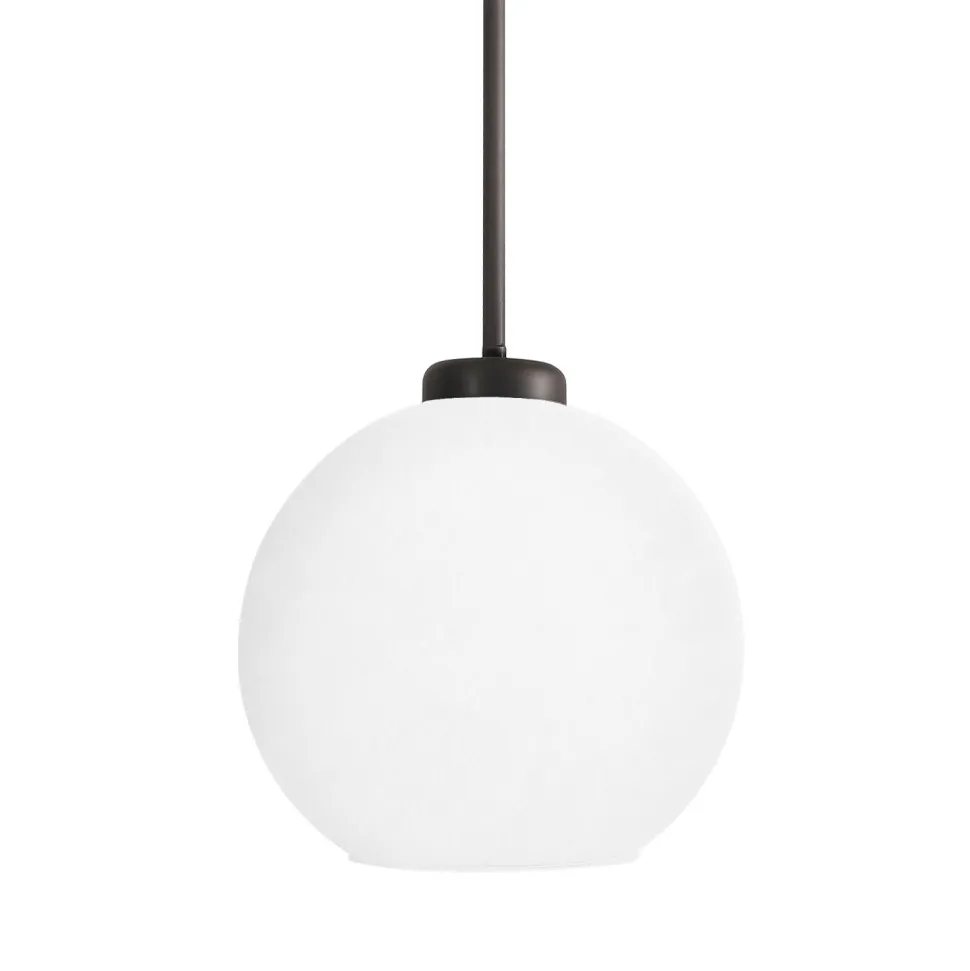 Deckenlampe 3-flammig Messing Glas höhenverstellbar E27