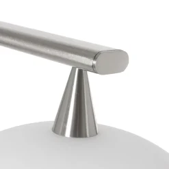 Deckenlampe Glas Metall 4-flmg 120 cm inkl. G9 blendarm