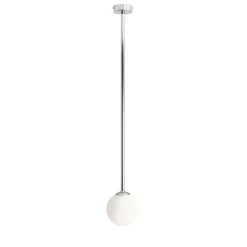 Deckenlampe Glas Metall in Chrom E14 B:14 cm blendarm