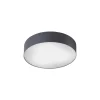 Deckenlampe Grau 3x E14 Ø 40,5 cm rund blendarm