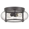 Deckenlampe innen rund 30,5 cm Glasschirm FELI