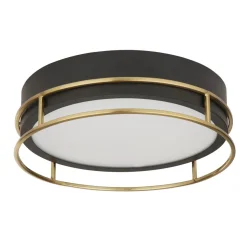 Deckenlampe IP44 D: 30 cm 2x E14 rund Badezimmer