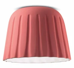 Deckenlampe Keramik E27 D: 40 cm Koralle rund Handarbeit