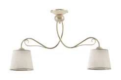 Deckenlampe L:80cm LOCOLA Stoff Leuchte Esszimmer