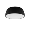 Deckenlampe Metall Schwarz gemütlich E27 Ø38 cm 3-flmg