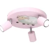 Deckenlampe Rosa Metall Ø 30 cm GU10 Kinderzimmer