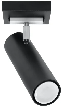 Deckenlampe Schwarz Modern Metall GU10 DUCCIA