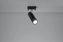 Deckenlampe Schwarz Modern Metall GU10 DUCCIA