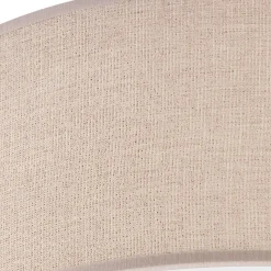 Deckenlampe Stoff in Gold rund Ø 35 cm E27 blendarm Modern