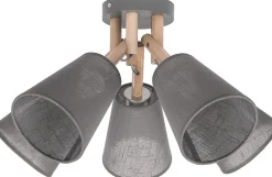 Deckenlampe VAIO Grau 5-flmg