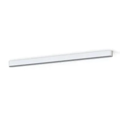 Deckenlampe Weiß Aluminium 125 cm lang T8 LED 3000 K 3200 lm