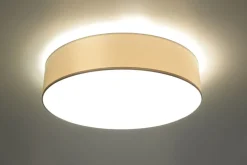 Deckenlampe Weiß rund Ø 55 cm 4x E27 blendarm Modern