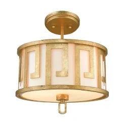 Deckenleuchte AIROSO Gold kürzbar Vintage Design