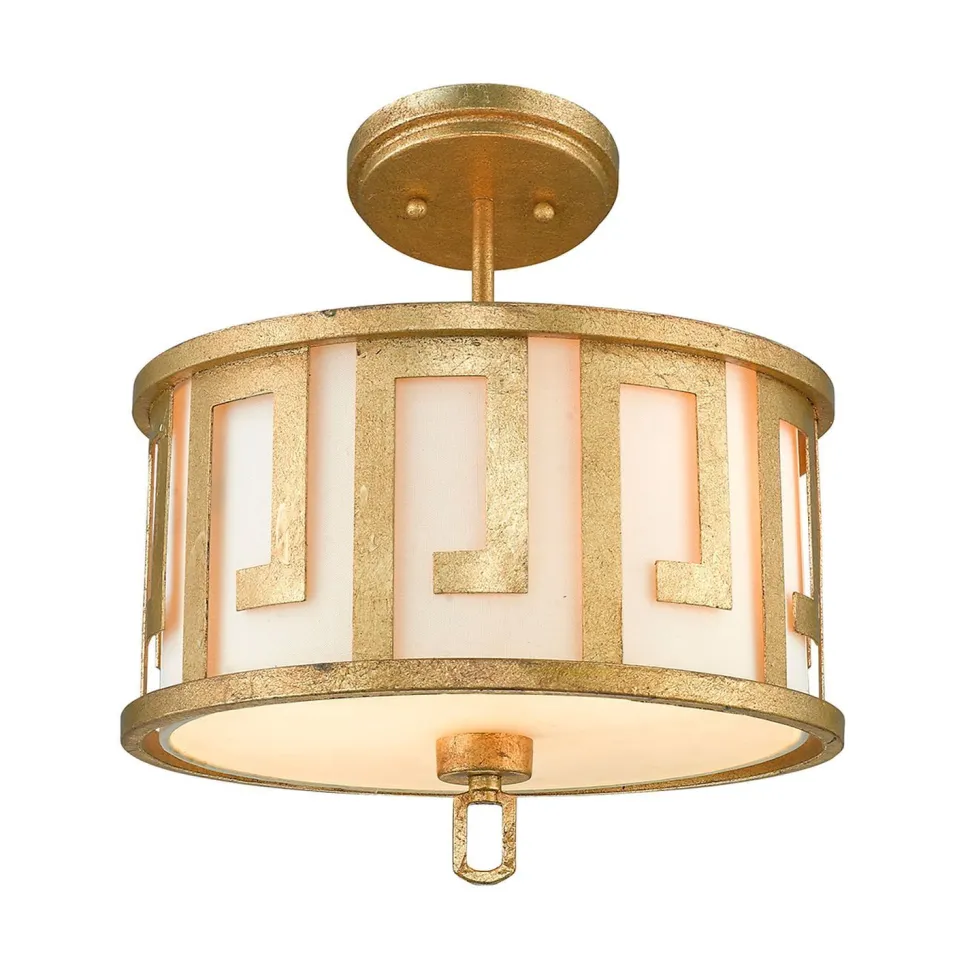 Deckenleuchte AIROSO Gold kürzbar Vintage Design