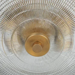 Deckenleuchte ALVER Ø32cm in Messing Design Lampe