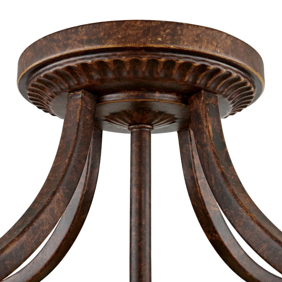 Deckenleuchte ANABELL 1 Braun Wohnzimmer Lampe