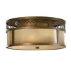 Deckenleuchte ANABELL 4 Bronze Beige Ø38cm Lampe