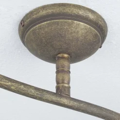 Deckenleuchte Antik Messing Vintage Verstellbar