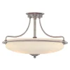Deckenleuchte ASPERO in Chrom Creme 3-flmg Lampe