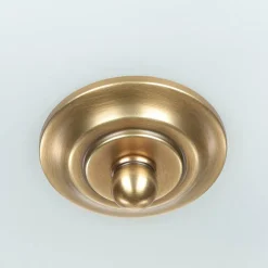 Deckenleuchte ASPERO Messing Creme 4xE27 Lampe