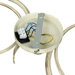 Deckenleuchte AURORA WHITE in Shabby Weiß 2-flmg