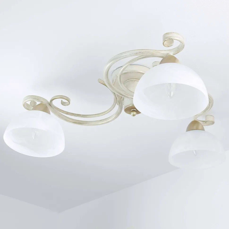 Deckenleuchte AURORA WHITE Ø78cm 3-flmg