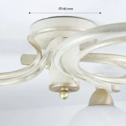 Deckenleuchte AURORA WHITE Ø78cm 3-flmg