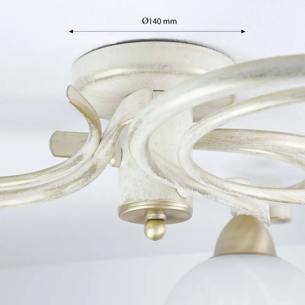 Deckenleuchte AURORA WHITE Ø78cm 3-flmg