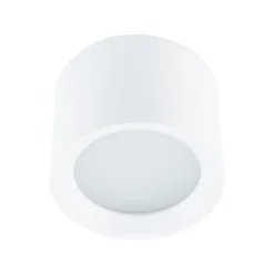 Deckenleuchte Bad Weiß IP54 GX53 Ø 8,5 cm Aluminium klein