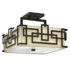 Deckenleuchte CHINO Creme Design Lampe Esszimmer