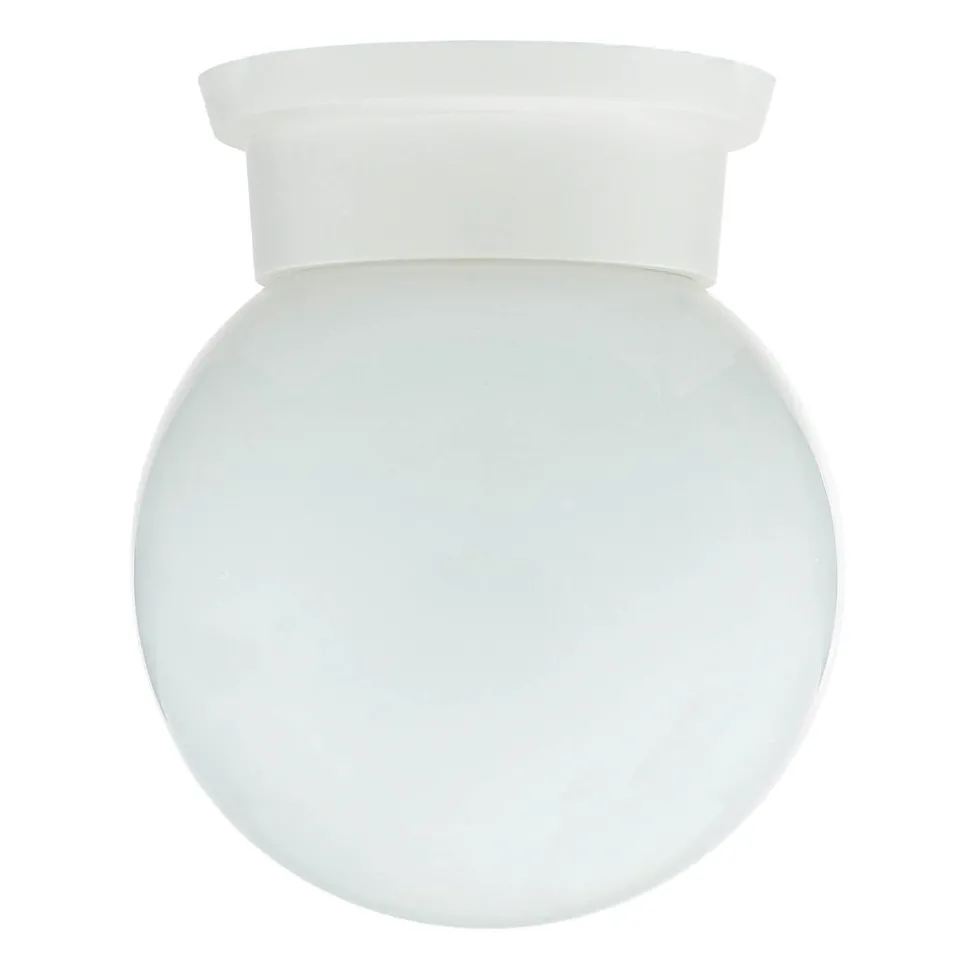 Deckenleuchte Durelo Weiß Ø16cm