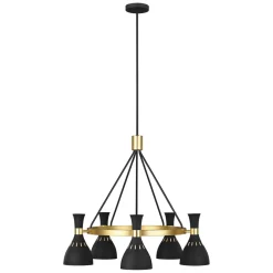 Deckenleuchte Esszimmer Esstisch Schwarz Messing