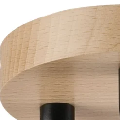 Deckenleuchte flexibel Schwarz Modern Wohnzimmer