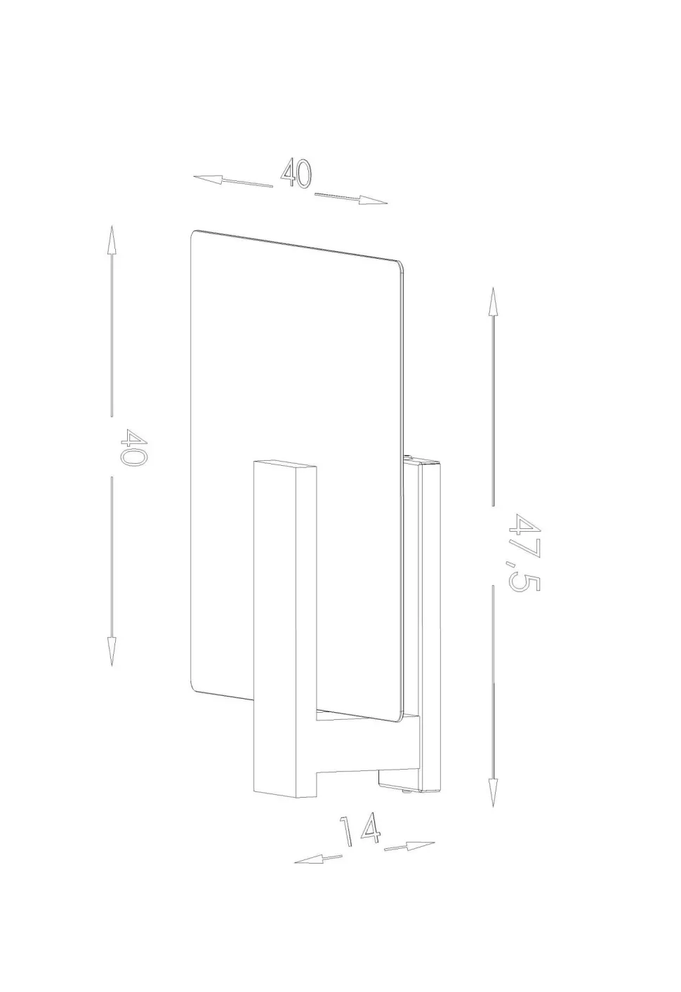 Deckenleuchte Glas Holz blendarm 2x E27 flach wohnlich