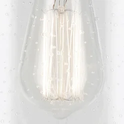 Deckenleuchte Glas Metall E27 Ø 21,6 cm in Messing klein