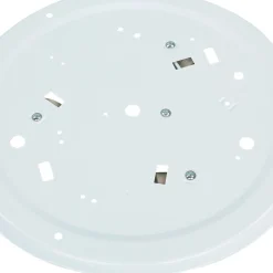 Deckenleuchte Holz Braun 3-flmg rund Wohnzimmer