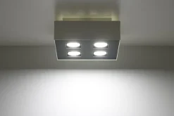 Deckenleuchte HYDRA in Weiß 4-flmg