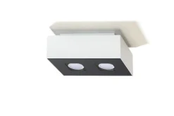 Deckenleuchte HYDRA in Weiß 2-flmg