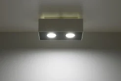 Deckenleuchte HYDRA in Weiß 2-flmg