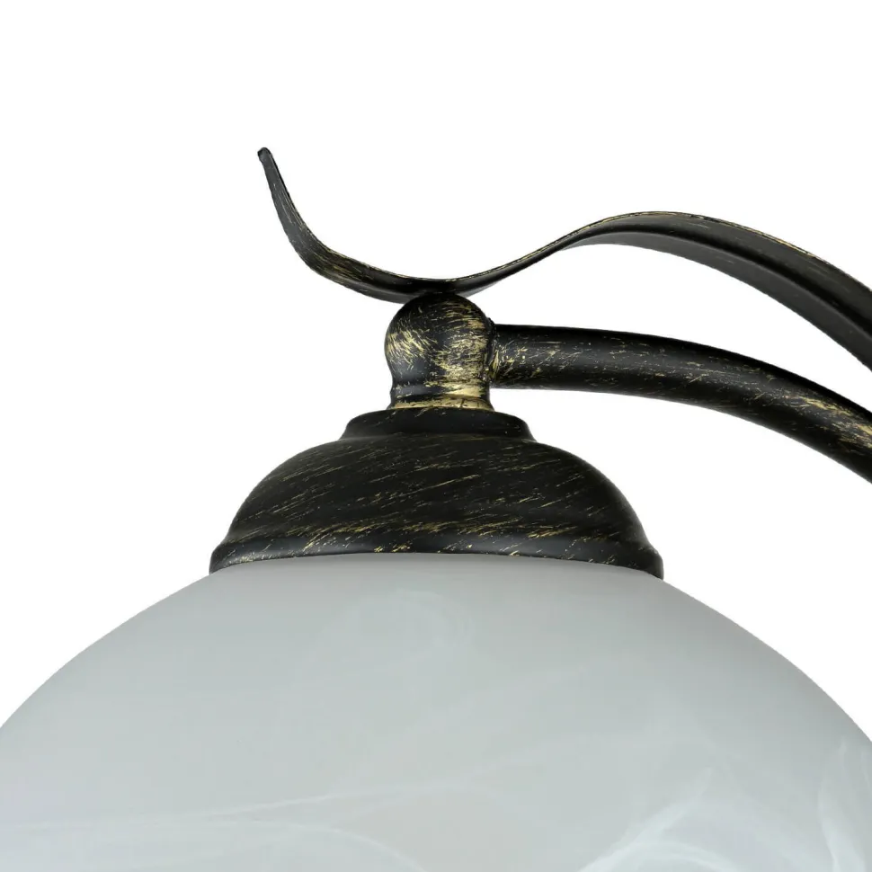 Deckenleuchte KORFU in Messing Antik 3-flmg