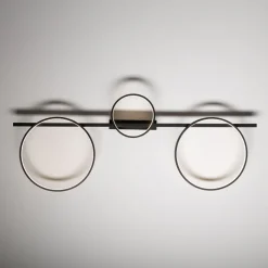 Deckenleuchte LED Schwarz 100 cm lang 3000 K 1100 lm Modern