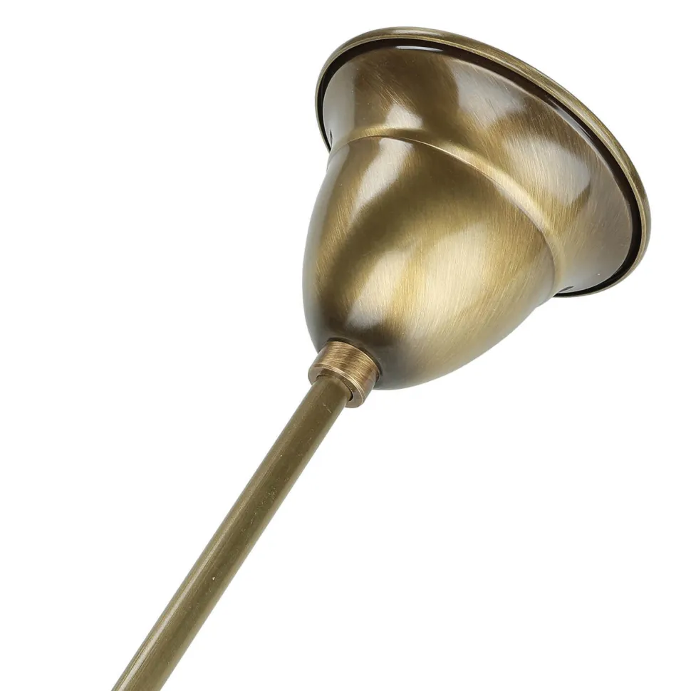 Deckenleuchte MARLOW Messing antik Ø70cm Esstisch