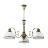 Deckenleuchte Messing antik 3xE27 MARLOW Esszimmer