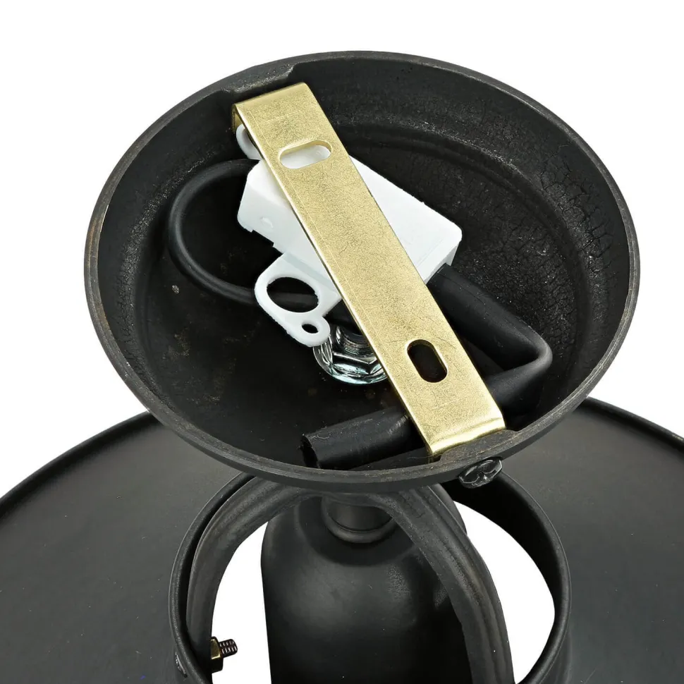 Deckenleuchte Messing schwenkbar E27 Ø 25 cm