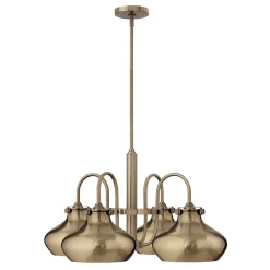 Deckenleuchte Metall Beige Ø71cm Esszimmer SERENO