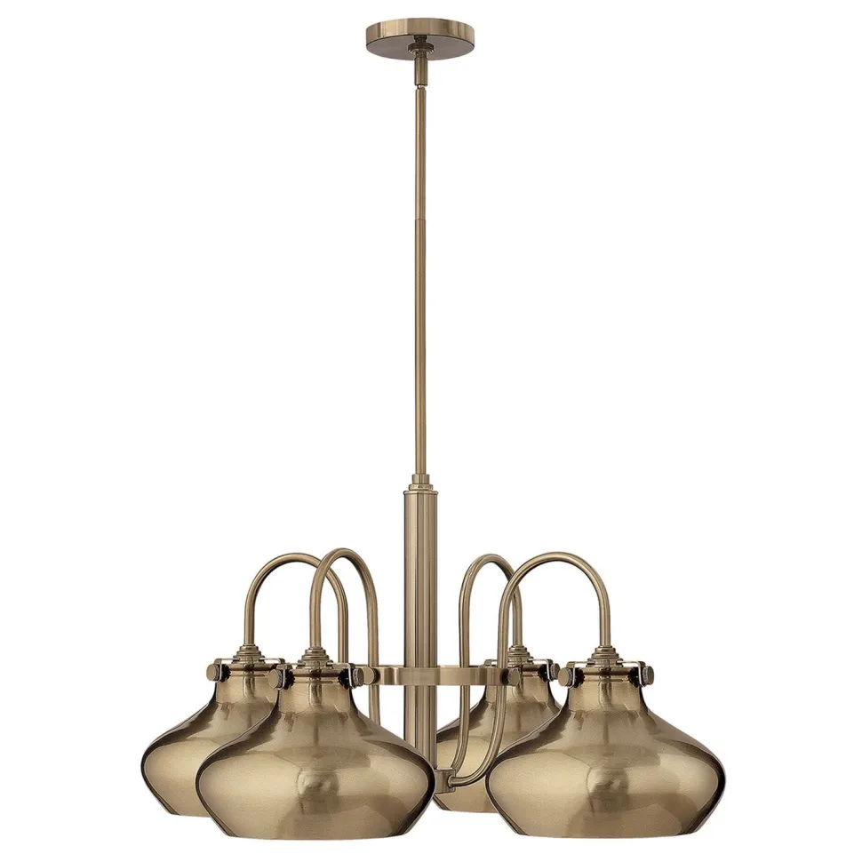 Deckenleuchte Metall Beige Ø71cm Esszimmer SERENO