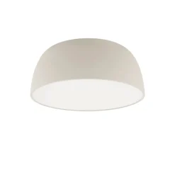 Deckenleuchte Metall Grau wohnlich E27 Ø38 cm 3-flammig