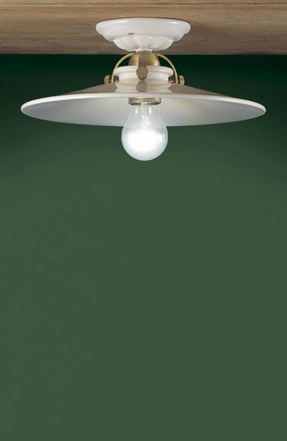 Deckenleuchte Metall Keramik E27 rund D: 31 cm RITA